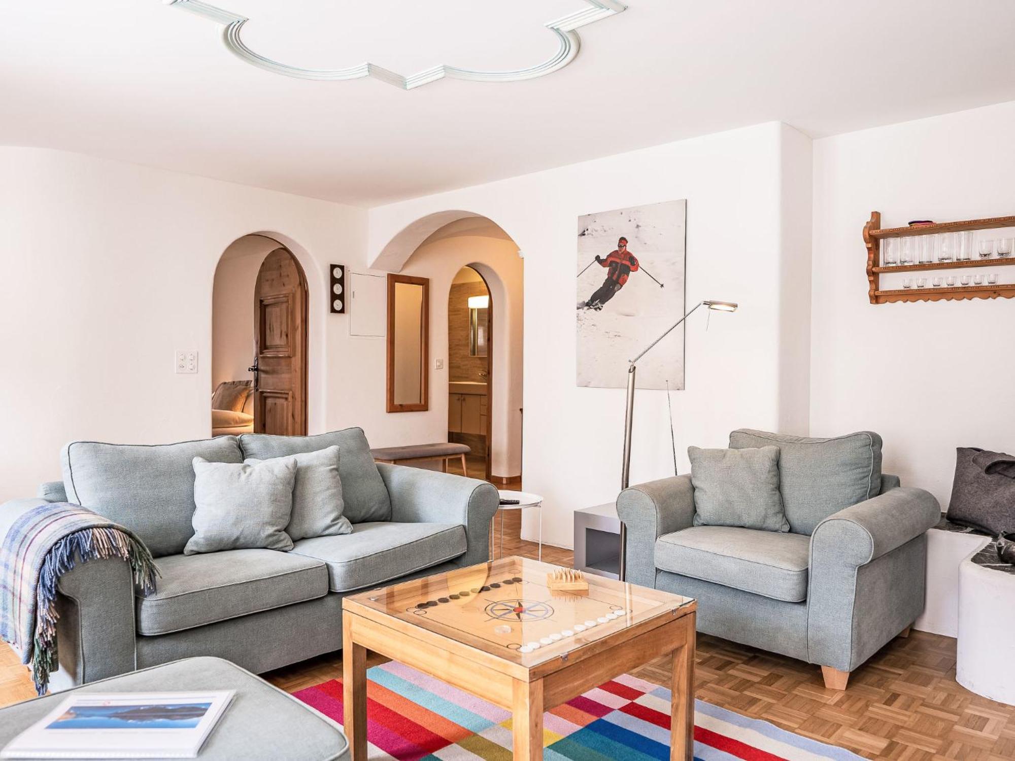 Apartment Chesa Mezzaun By Interhome Zuoz Exteriér fotografie