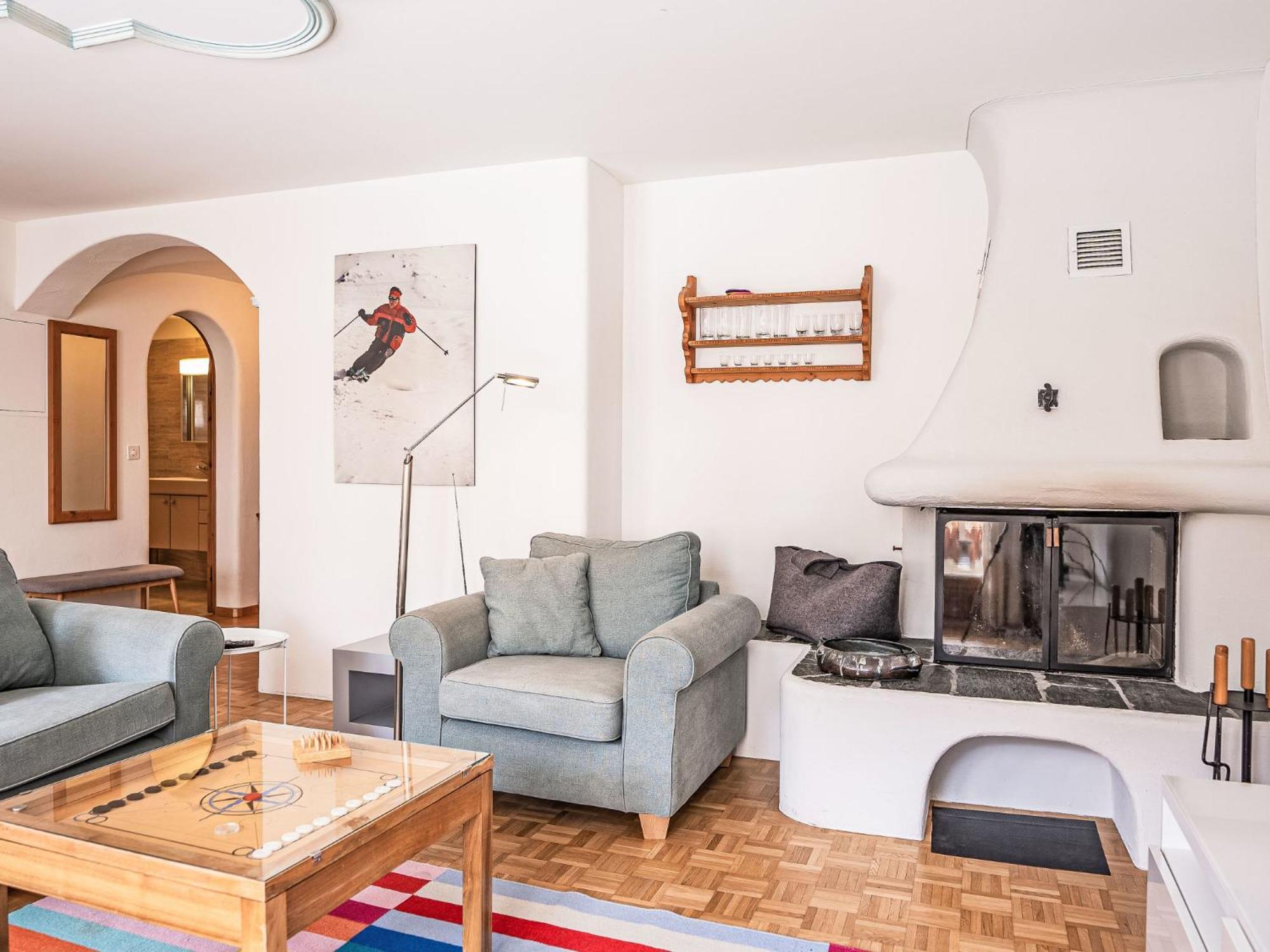 Apartment Chesa Mezzaun By Interhome Zuoz Exteriér fotografie