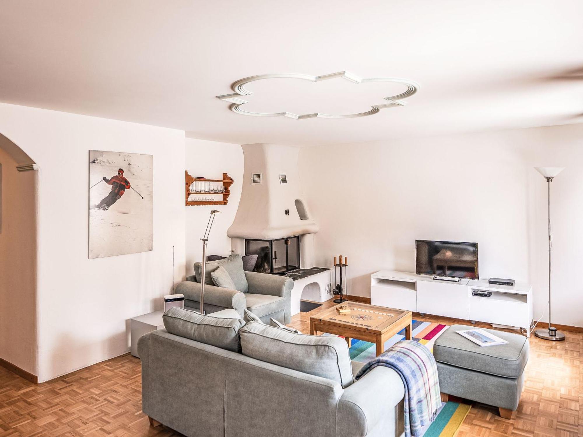 Apartment Chesa Mezzaun By Interhome Zuoz Exteriér fotografie