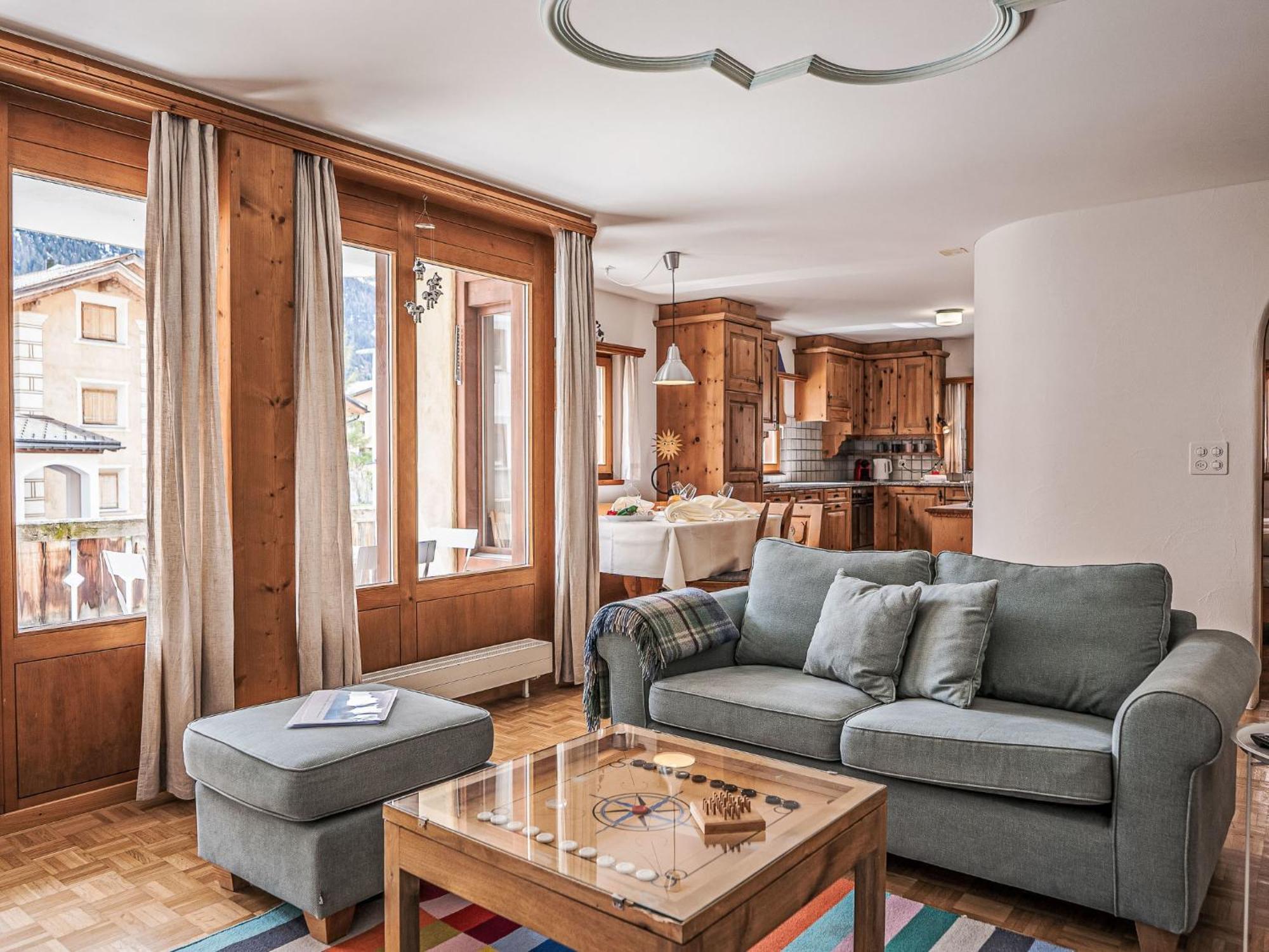 Apartment Chesa Mezzaun By Interhome Zuoz Exteriér fotografie